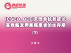 [CSCO-BCF2014]贝伐单抗能延长高危新发卵巢癌患者的生存期（下）